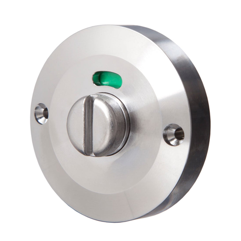 Lockwood 1360 Series Privacy Indicating Emergency Turn Escutcheon Satin Chrome 1368/IPSC