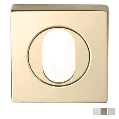 Lockwood Symphony 1420 Series Oval Cylinder Escutcheon - Available in Various Finishes
