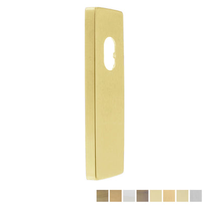 Lockwood 1800 Furniture Square End Plate Concealed Fix with Cylinder Hole