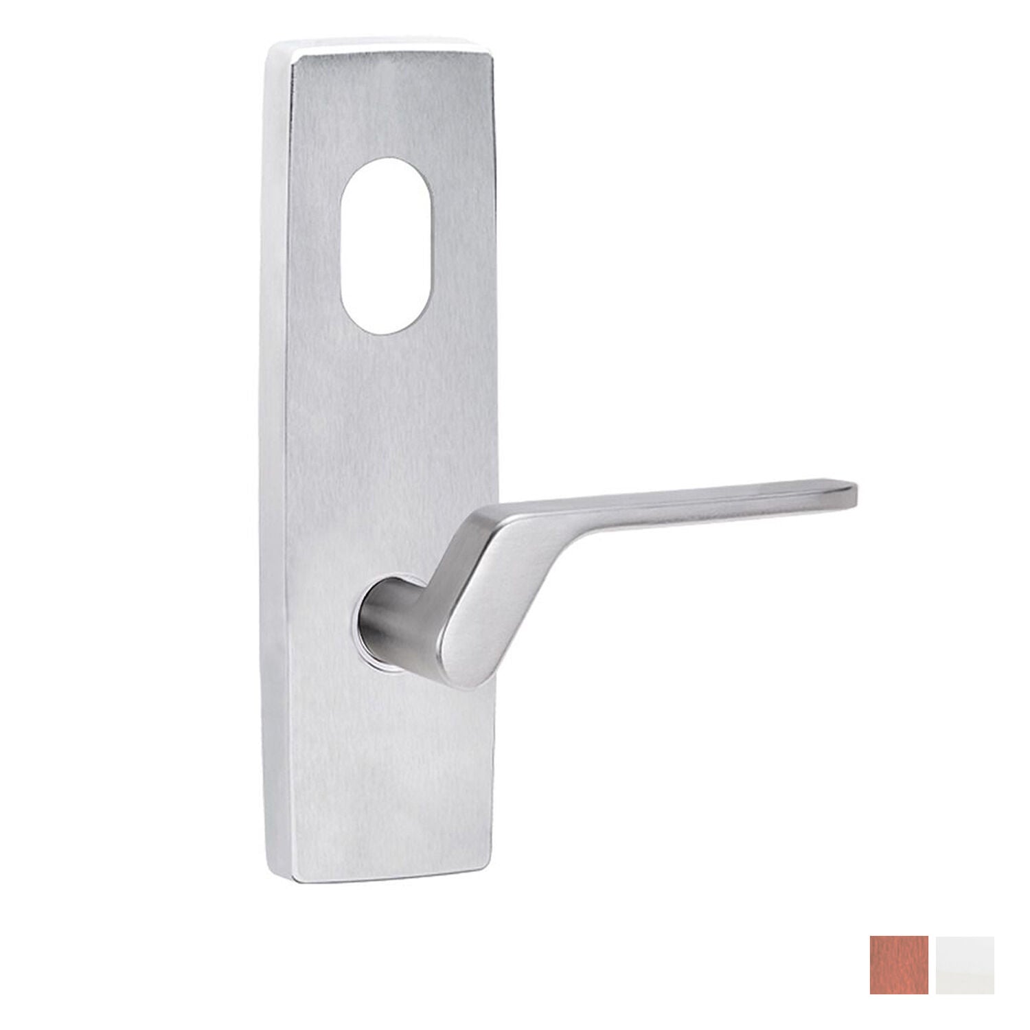 Lockwood Square End Plate with Cylinder Hole and 41 Lever - Available  in Various Finishes