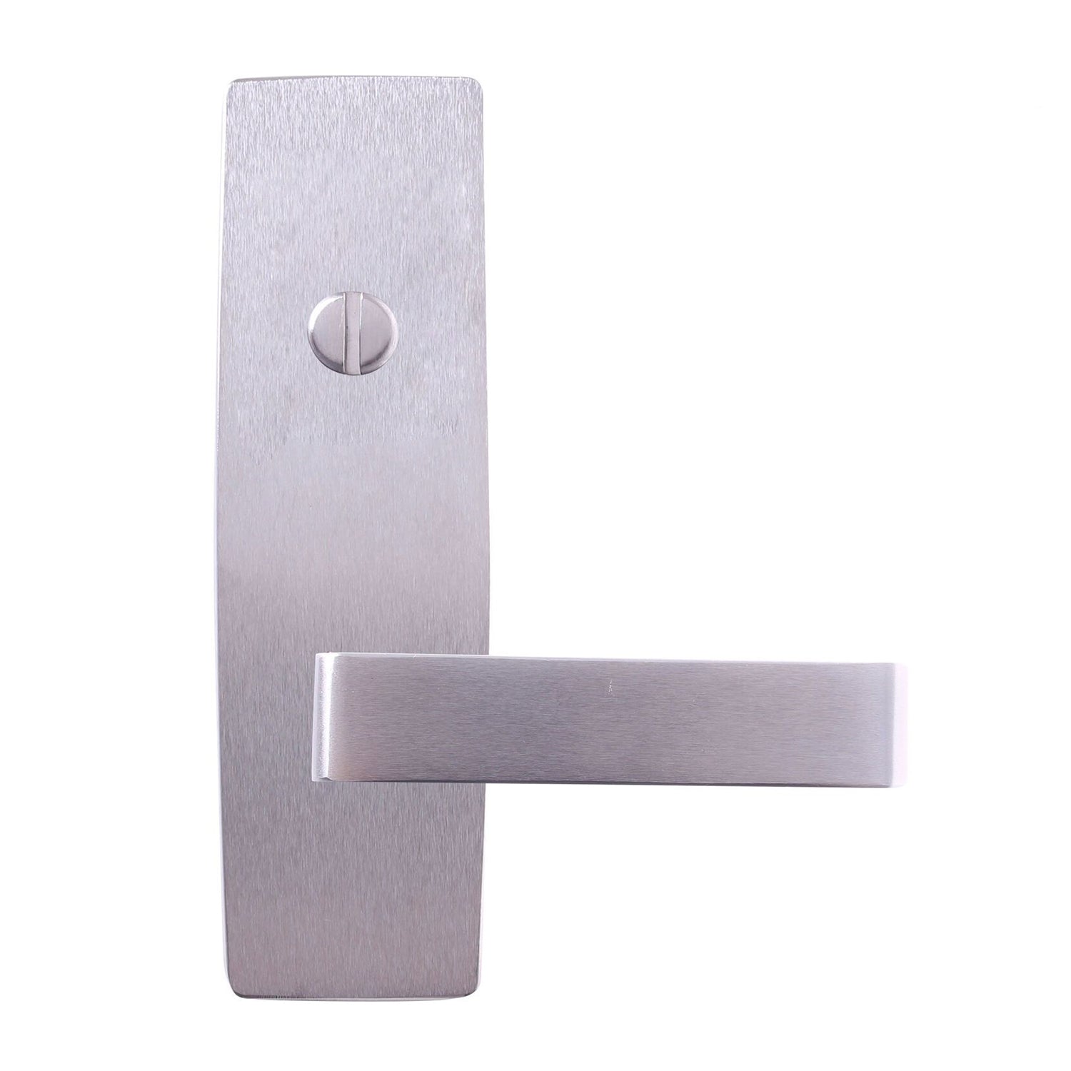 Lockwood 1803 Square End Plate With Emergency Turn and 90 Lever Satin Chrome 1803/90SC