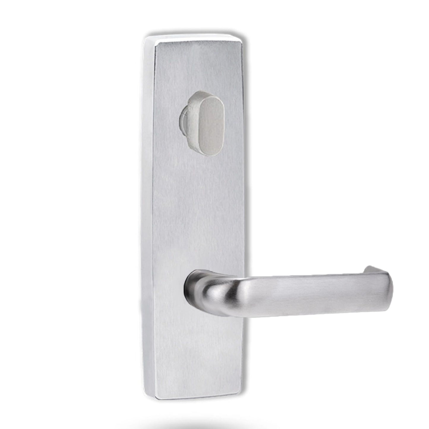 Lockwood 1804 Square End Plate With Turn and 77 Lever Satin Chrome 1804/77SC