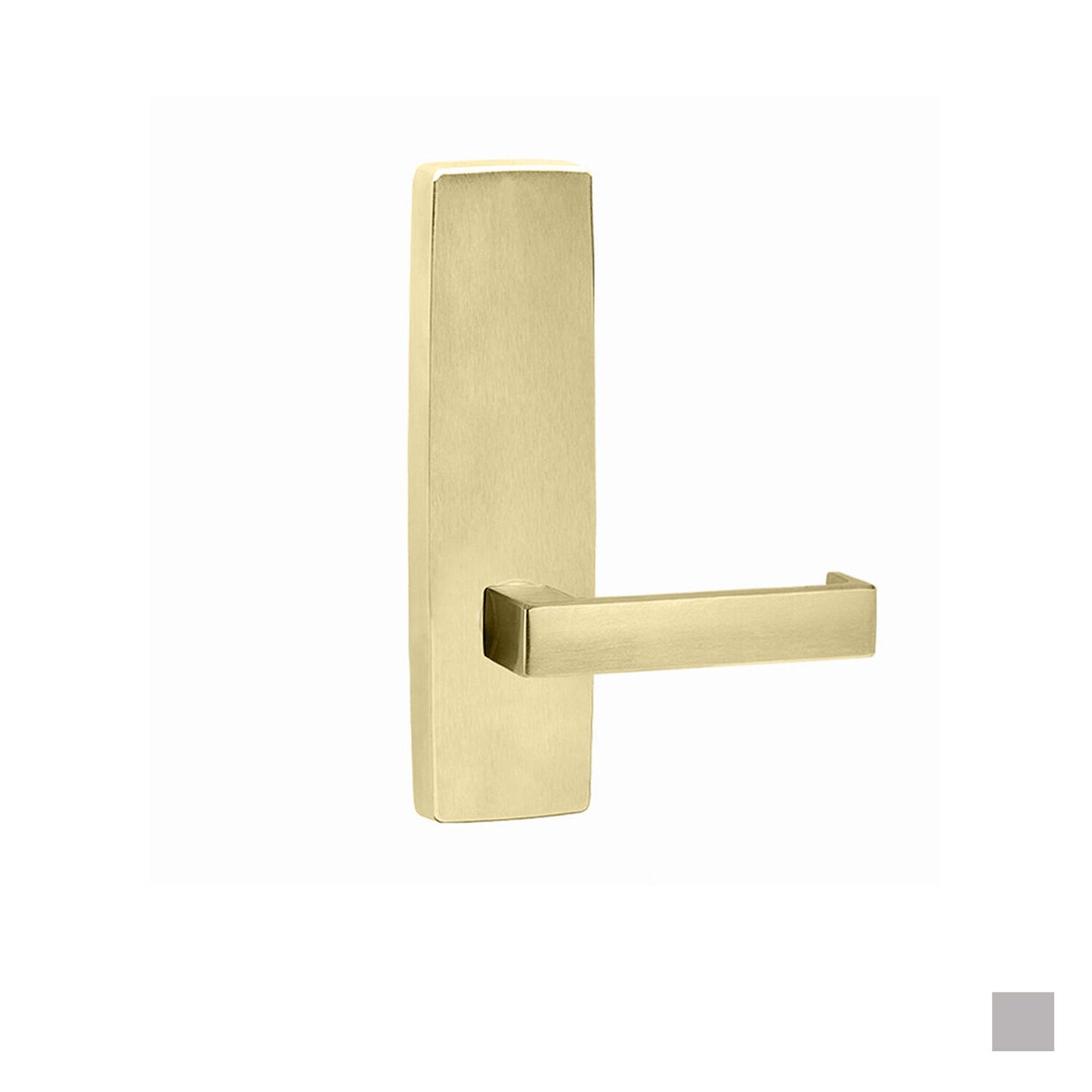 Lockwood Door Lever Handle Square End Plate 111 Lever - Available in Various Finishes