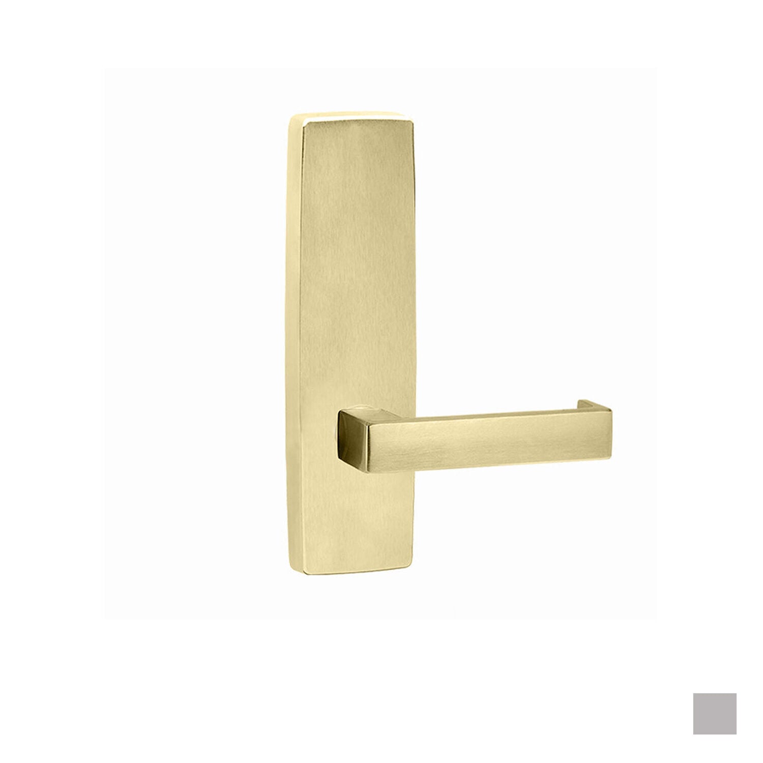 Lockwood Door Lever Handle Square End Plate 111 Lever - Available in Various Finishes