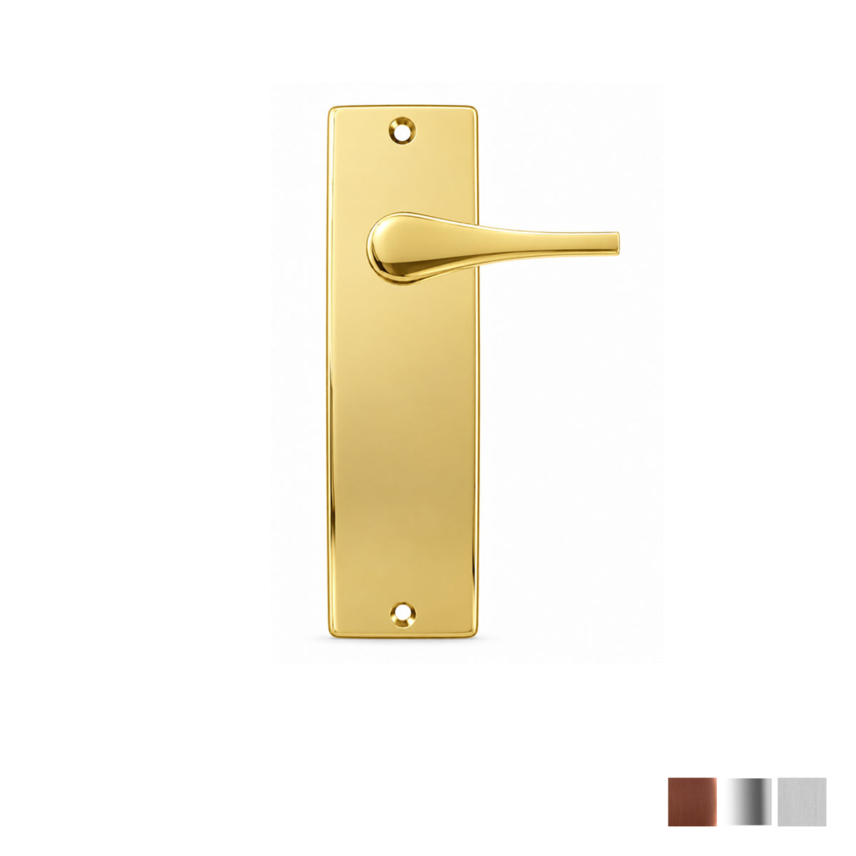 Lockwood 1938 Square End Plate with Disabled Turn - Available in Various Finishes