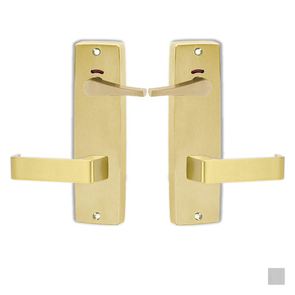 Lockwood 1941 Square End Privacy Disabled Turn 90 Lever - Available in Various Finishes and Handing