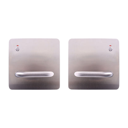 Lockwood 202 Exterior Plate with Privacy Indicator Emergency Turn and 96 Lever