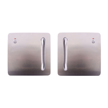 Lockwood 202 Exterior Plate with Privacy Indicator Emergency Turn and P1 Pull