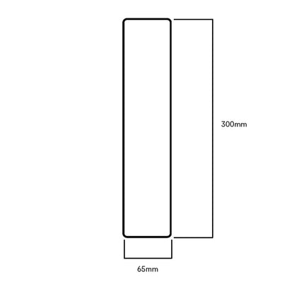 Lockwood 216 Exterior Push Plate - Available in Various Finishes
