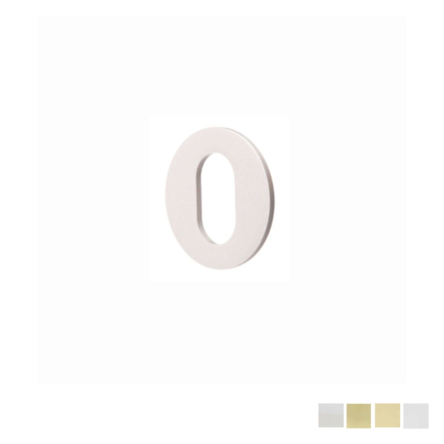 Lockwood 280 Series Round Door Cylinder Escutcheon 50mm - Available in Various Finishes