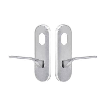 Lockwood 2801 Round End Plate With Cylinder Hole and 122 Lever - Available in Various Handing