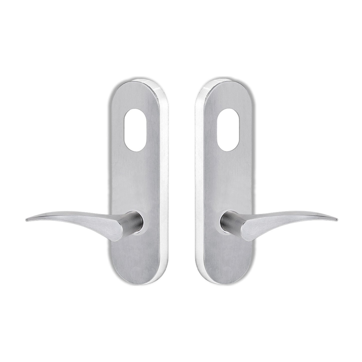 Lockwood 2801 Round End Plate With Cylinder Hole and 153 Lever - Available in Various Handing