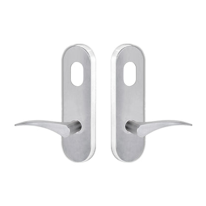Lockwood 2801 Round End Plate With Cylinder Hole and 153 Lever - Available in Various Handing