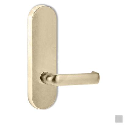 Lockwood 2805 Round End Plate With 77 Lever - Available in Various Finishes
