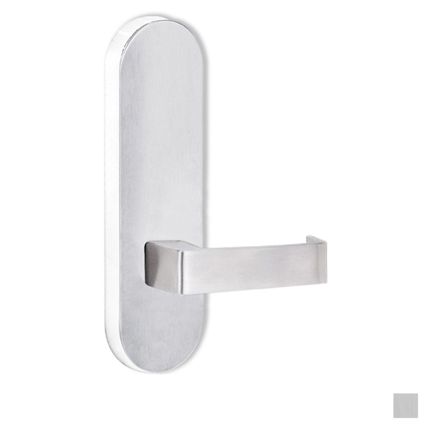 Lockwood 2805 Round End Plate With 90 Lever - Available in Various Finishes