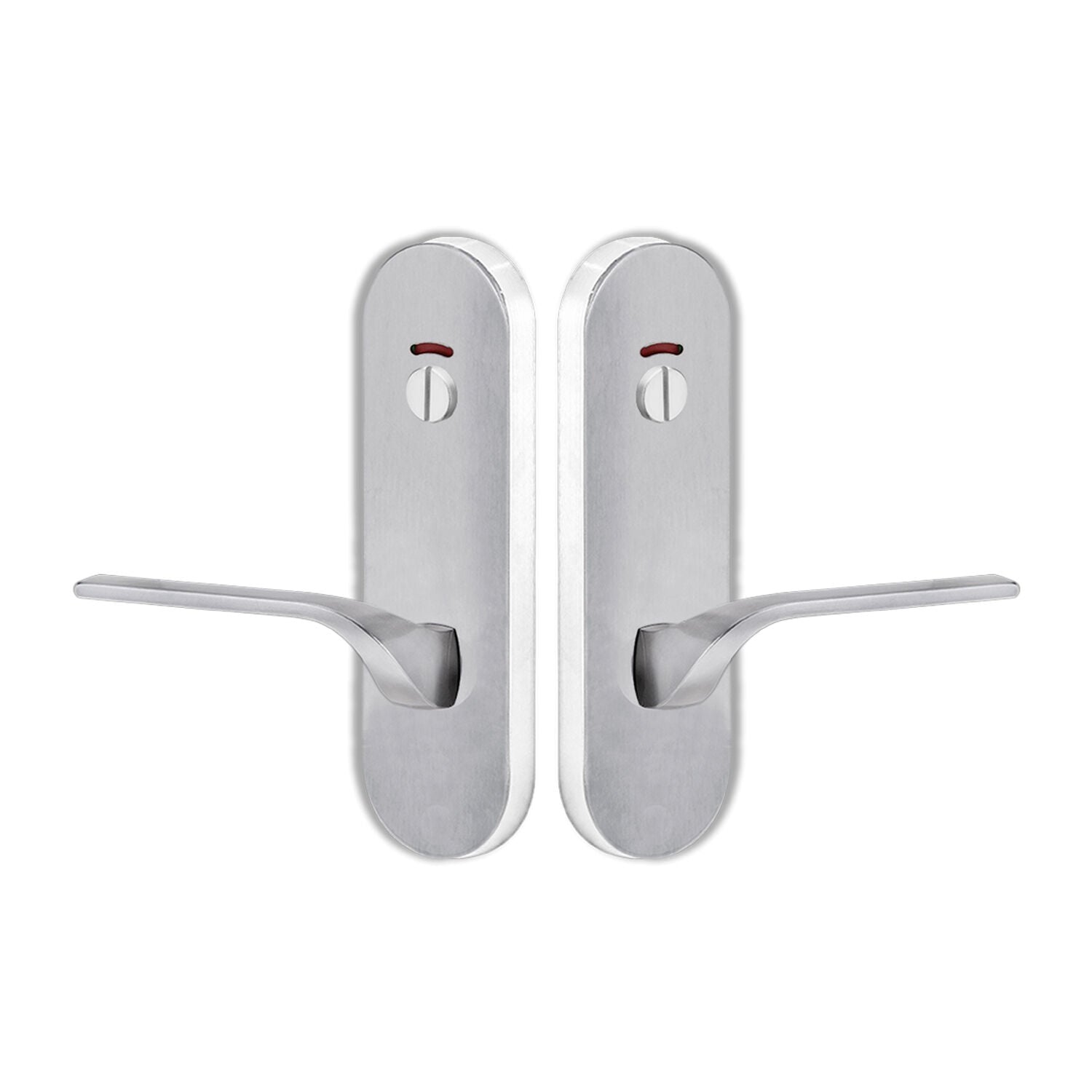 Lockwood 2814 Round End Plate With Privacy Indicator Emergency Turn and 122 Lever