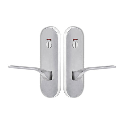 Lockwood 2814 Round End Plate With Privacy Indicator Emergency Turn and 122 Lever