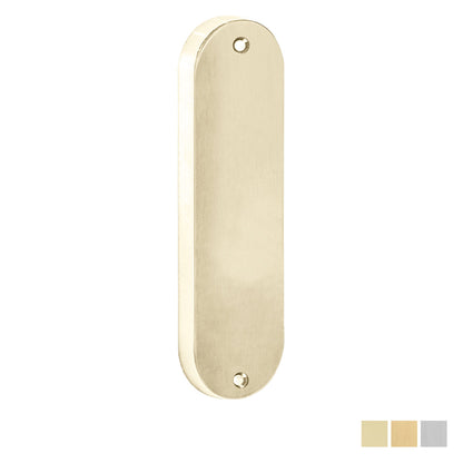 Lockwood 2907 Round End Plate - Available in Various Finishes