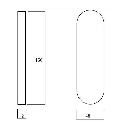 Lockwood 2907 Round End Plate - Available in Various Finishes