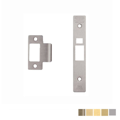 Lockwood Door Strike And Face Plate Finish Kit With Screws - Available in Various Finish