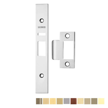 Lockwood 3570 Series Finish Kit - Strike Face Plate & Screws - Available in Various Finishes