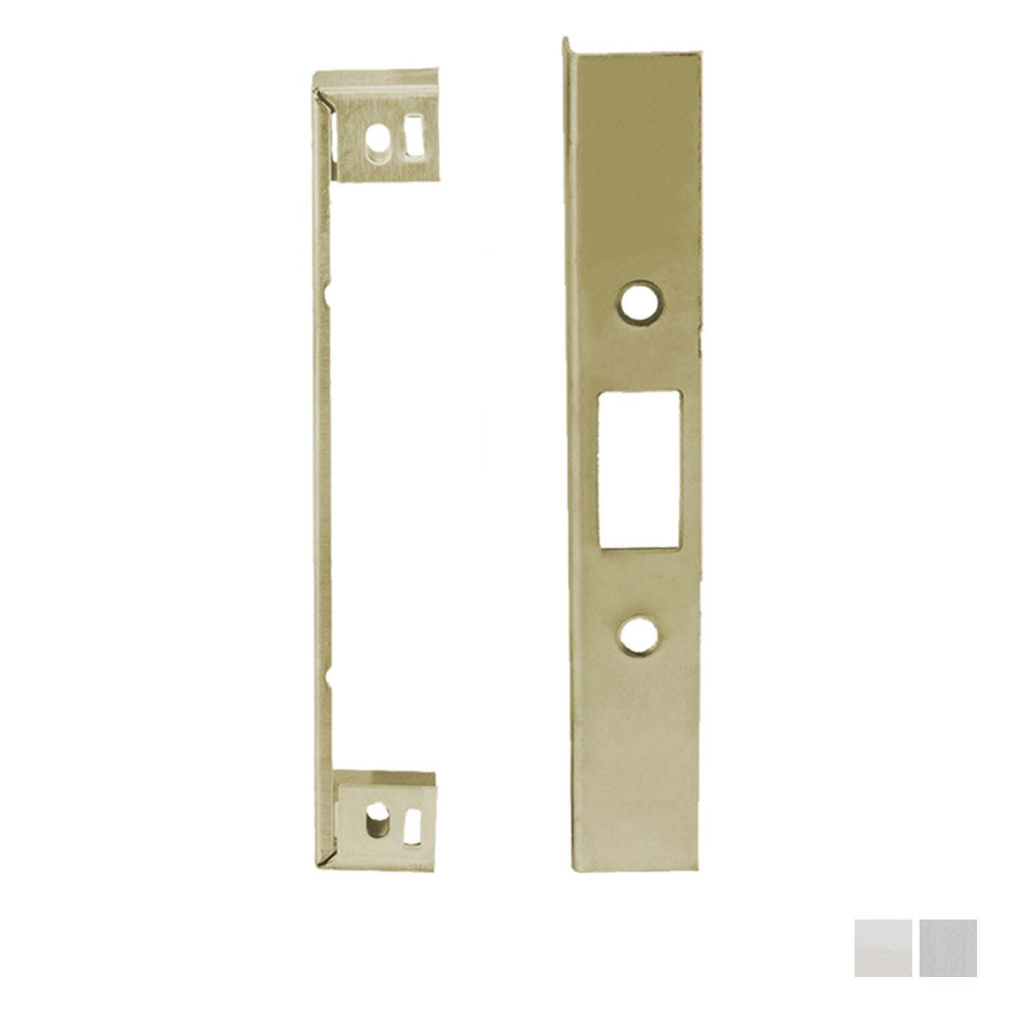 Lockwood 3571 Series Mortice Lock Rebate Kit for 3571 Deadlocks - Available in Various Finishes