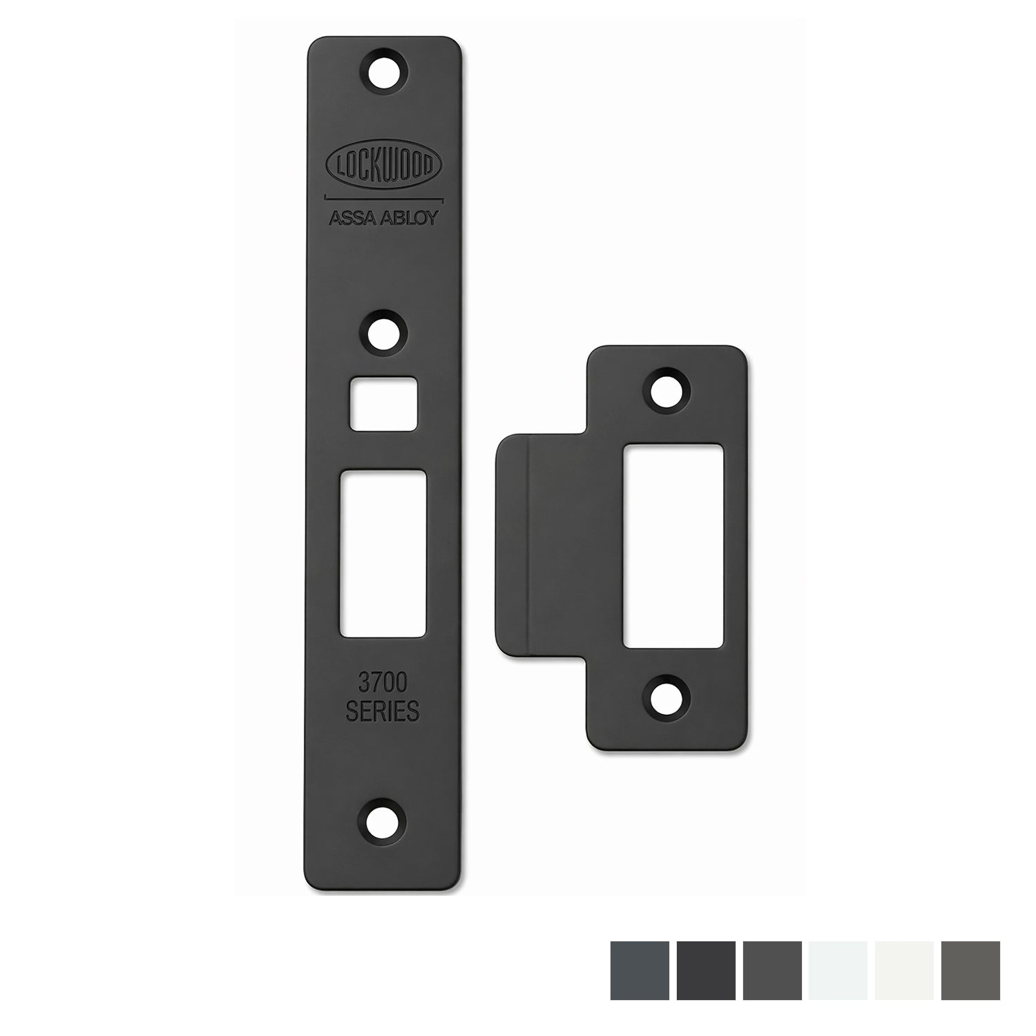 Lockwood 3782 Finish Conversion-Strike Face Plate & Screw Kit Dulux - Available in Various Finishes