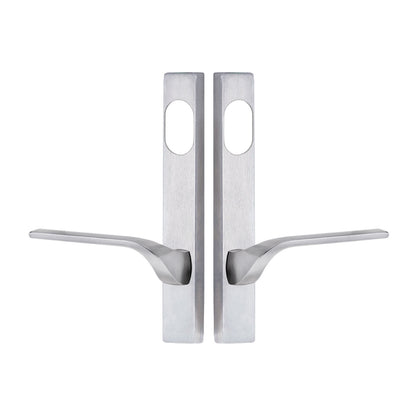 Lockwood 4801 Square End Plate With Cylinder Hole and 122 Lever - Available in Various Handing