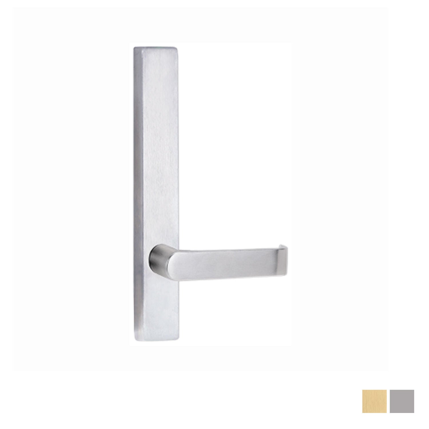 Lockwood Door Handle Square End Plate With 59 Lever - Available in Various Finishes