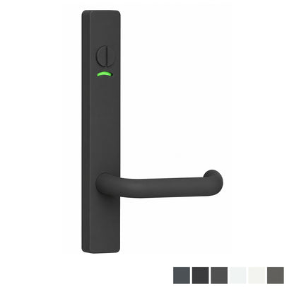Lockwood 4814 Square End Plate W/ Priv Ind Emerg Turn & 70 Lever Dulux - Available in Various Finishes