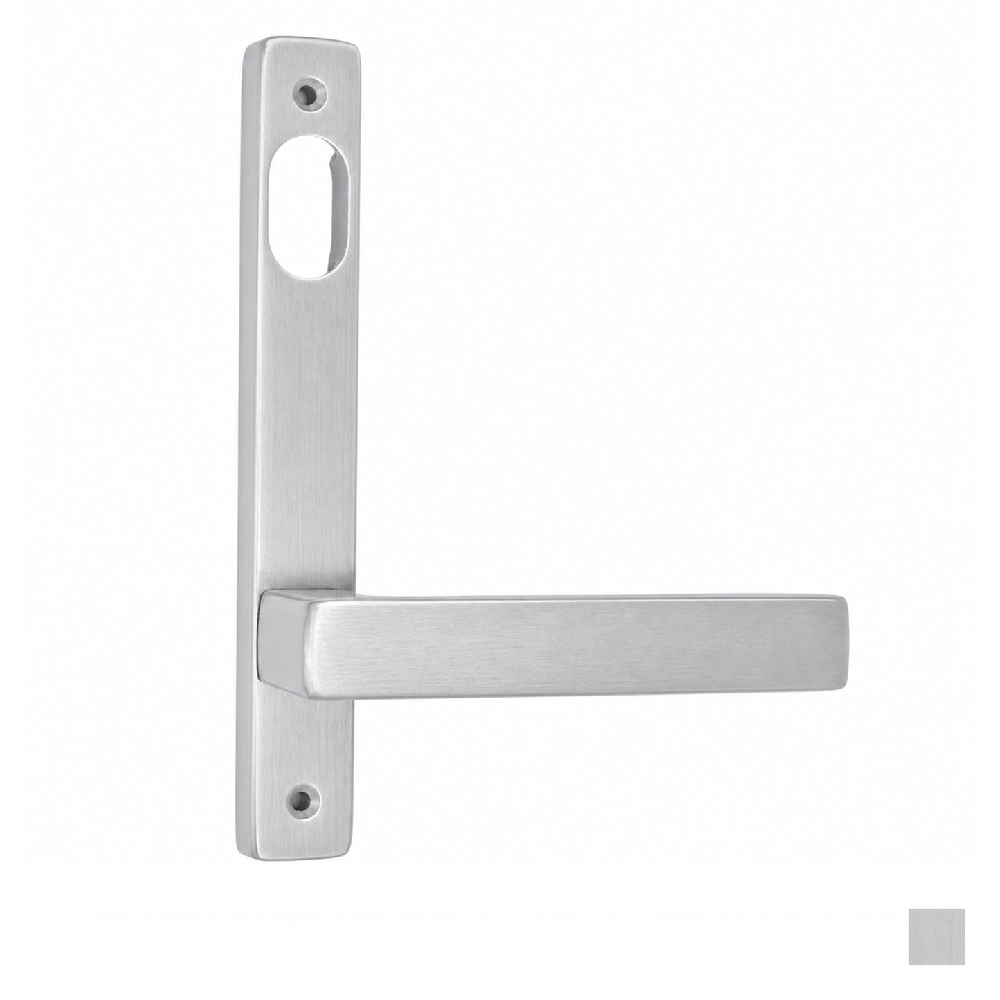 Lockwood 4901 Internal Square End Plate With Cylinder Hole & Lever 101 - Available in Various Finishes