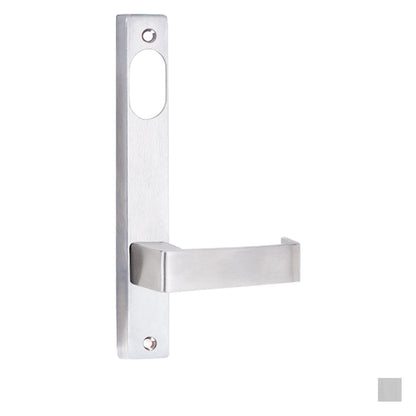 Lockwood 4901 Square End Plate With Cylinder Hole and 90 Lever - Available in Various Finishes