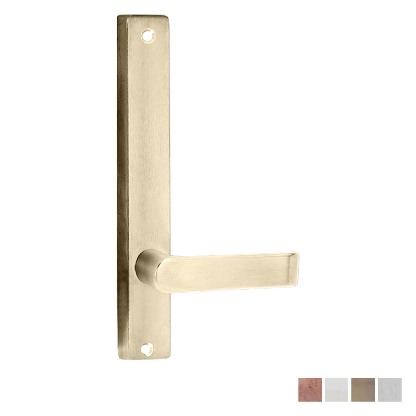 Lockwood 4905 Square End Plate with 59 Lever - Available in Various Finishes