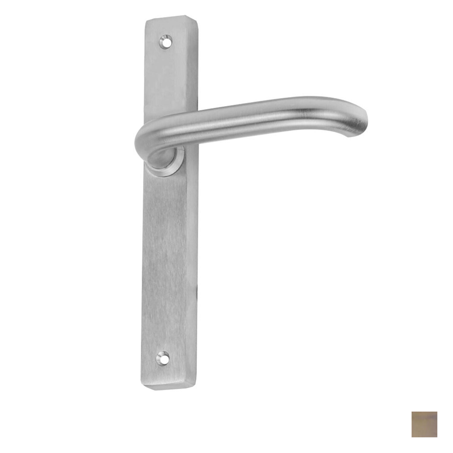 Lockwood 4980 Square End Plate with 90 Degree 70 Lever - Available in Various Finishes