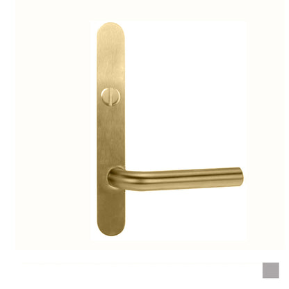 Lockwood Door Handle Round End Plate With Emergency Turn & 97 Lever Available in Various Finishes