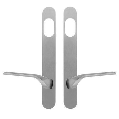 Lockwood 5801 Round End Plate With Cylinder Hole & 122 Lever - Available in Left and Right Hand