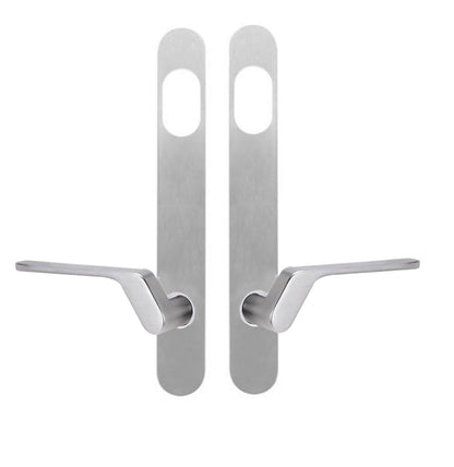 Lockwood 5801 Round End Plate With Cylinder Hole & 41 Lever - Available in Left and Right Hand