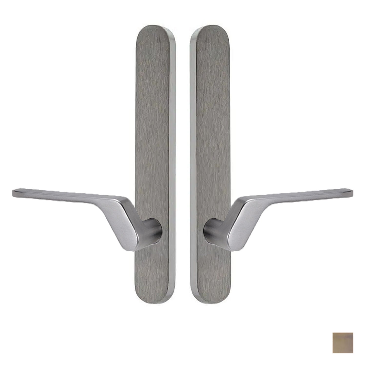Lockwood 5805 Round End Plate With 41 Lever - Available in Various Finishes and Handing