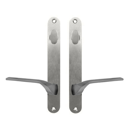 Lockwood 5904 Round End Plate With Turn & 122 Lever - Available in Left and Right Hand