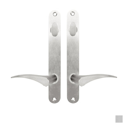 Lockwood 5904 Round End Plate With Turn & 153 Lever - Available in Various Finishes and Handing
