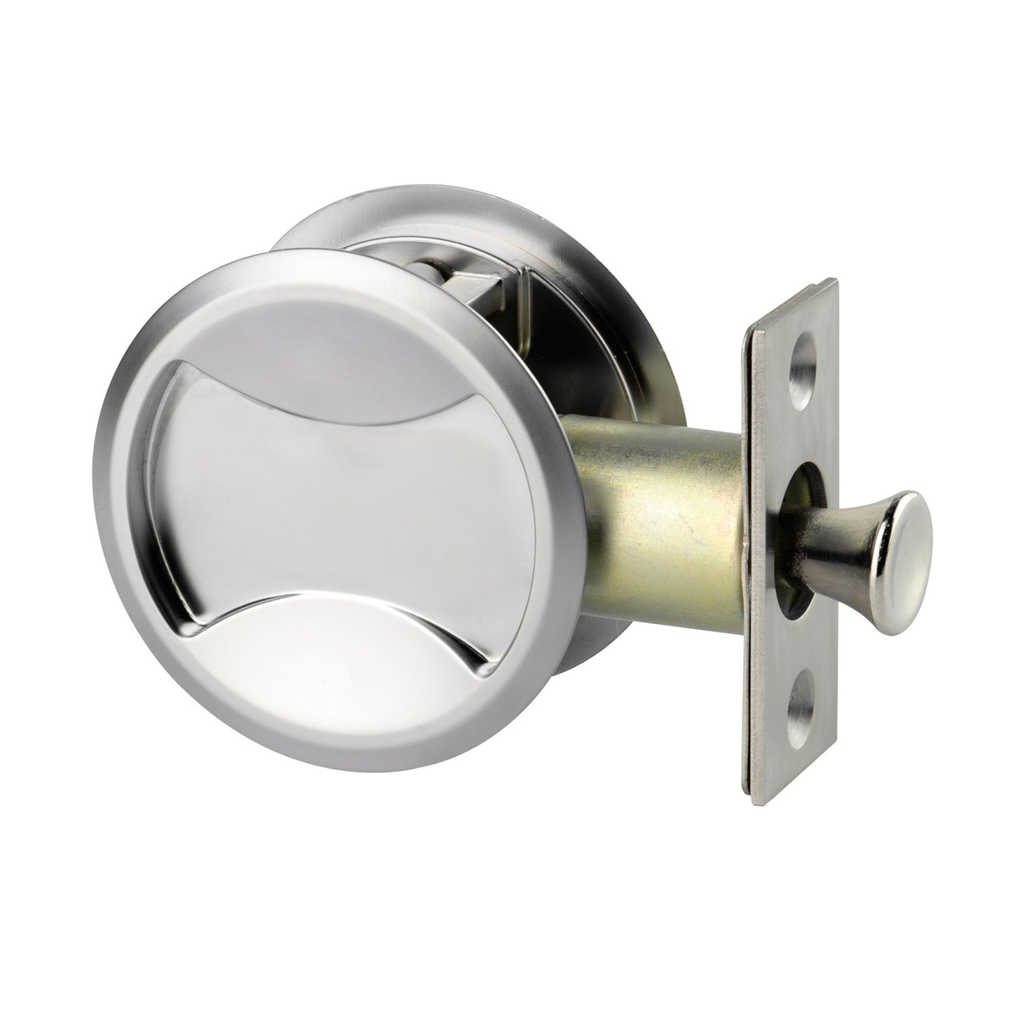 Lockwood Cavity Sliding Door Passage Set Satin Pearl 7450SPDP