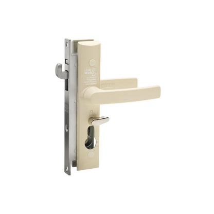 Lockwood Security Screen Door Lock Primrose w/ Cylinder 8654PRMC