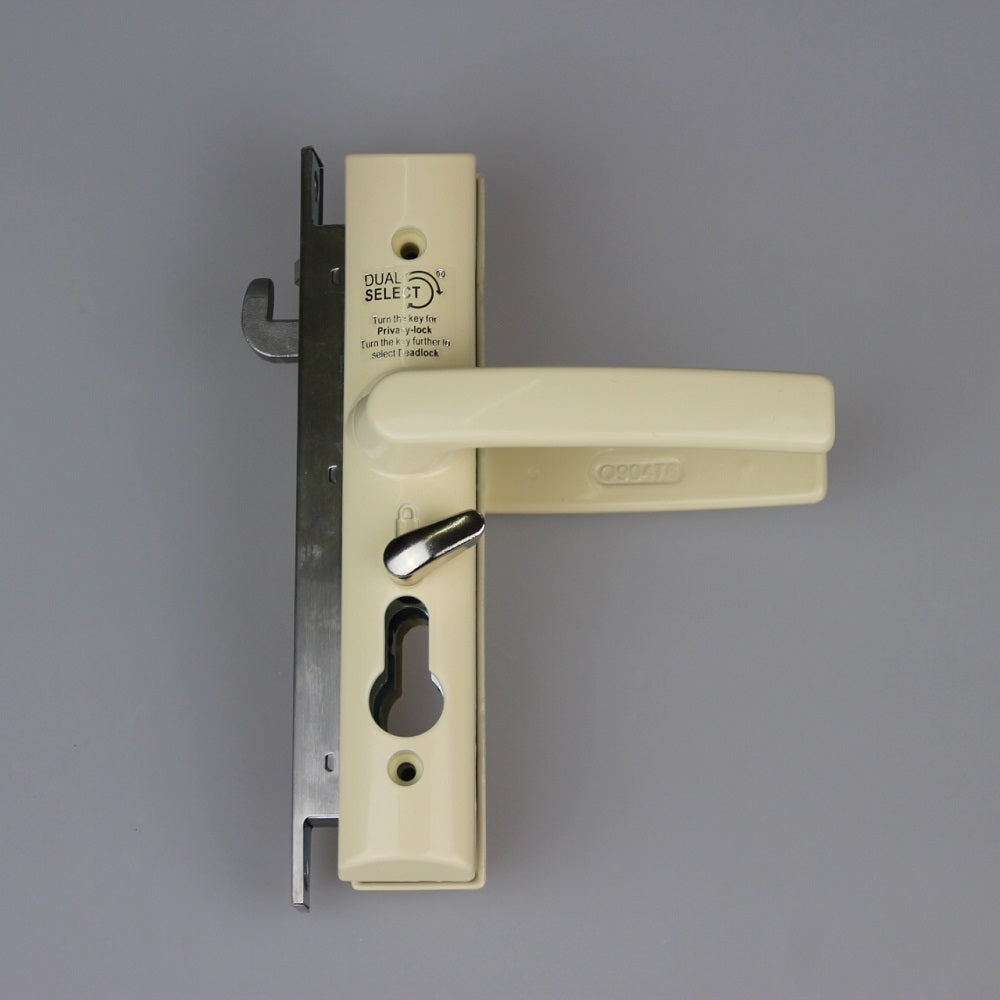 Lockwood Security Screen Door Lock Primrose w/ Cylinder 8654PRMC