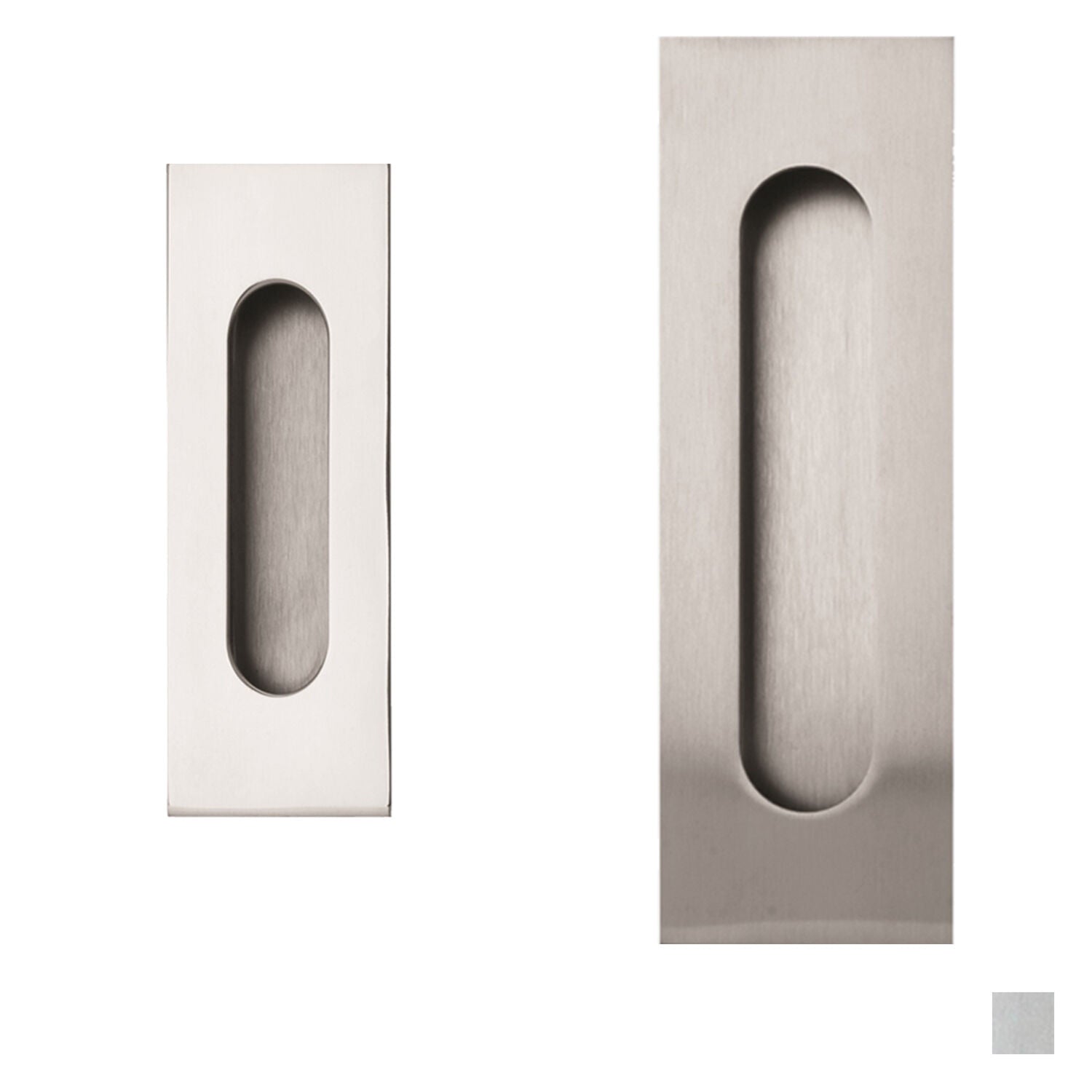 Lockwood FP1 Flush Pull Round - Available in Polished and Satin Stainless Steel