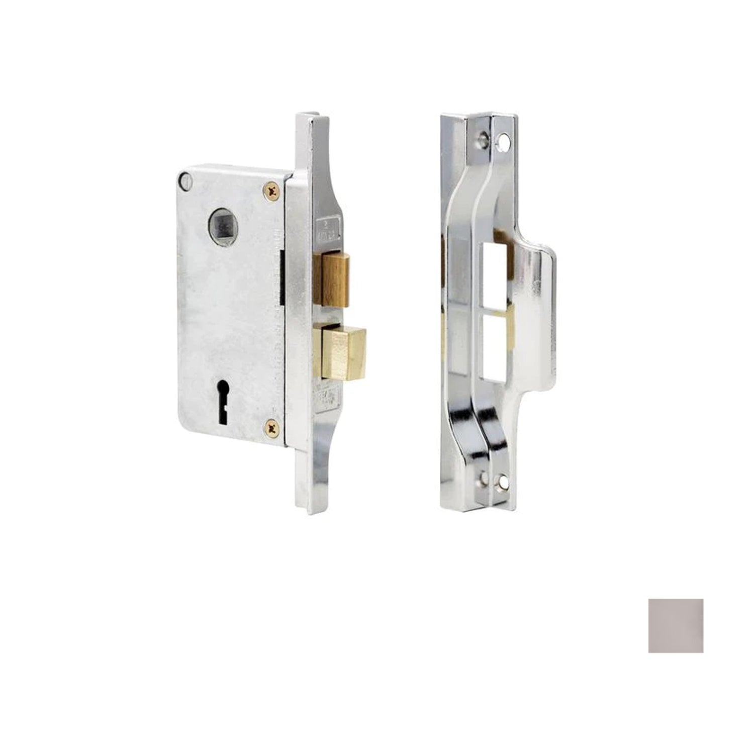 Lockwood Rebated Narrow Mortice Lock 42mm Backset
