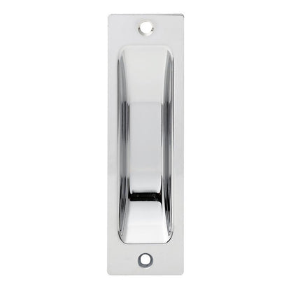 Lockwood L611 Flush Pull 115mm x 35mm Polished Chrome for Sliding Doors L611CPDP