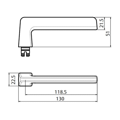 Lockwood Symphony 178 Series Door Lever on Round Rose Full Set - Available in Various Finishes