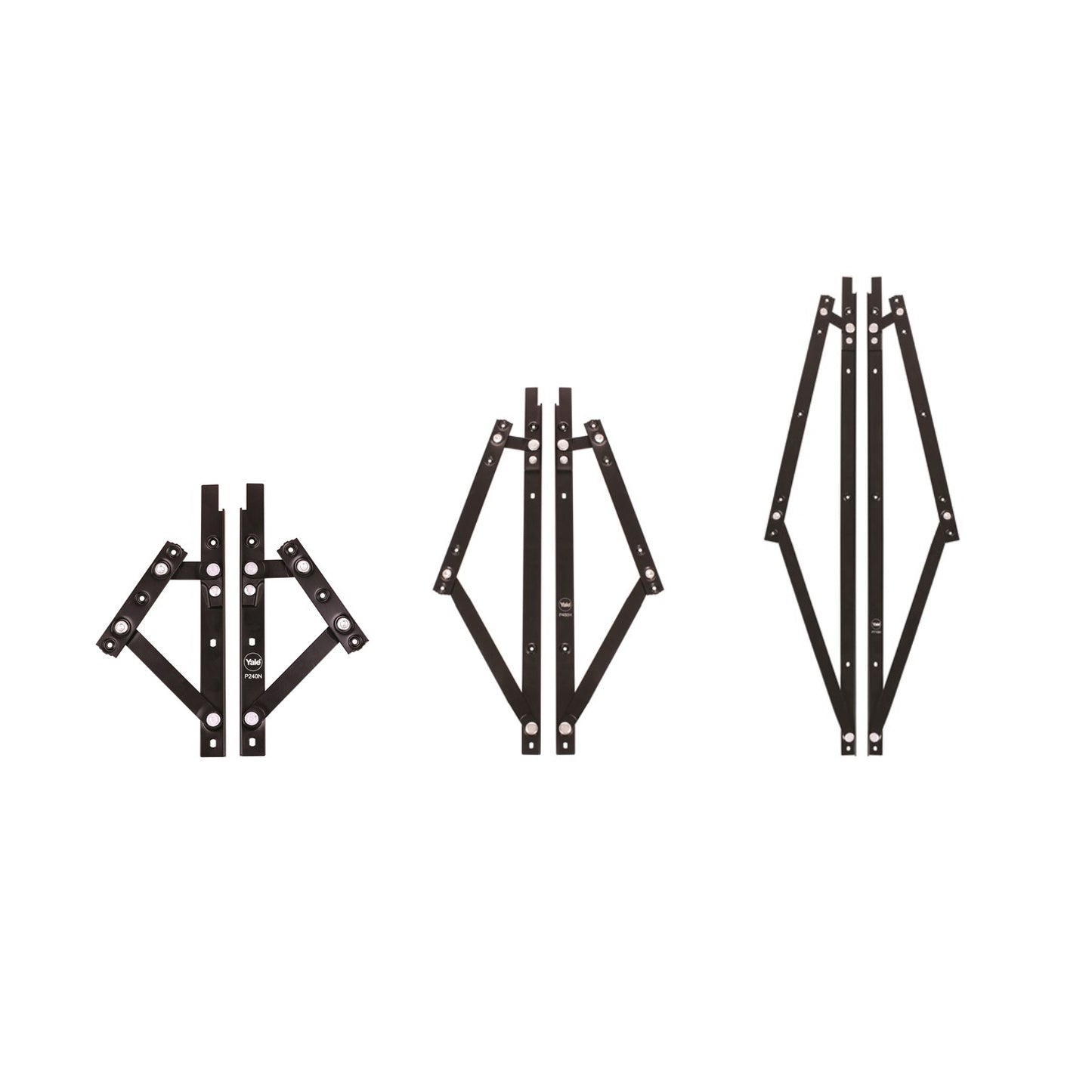 Yale Nexus HCA Windows Stays Black Powdercoat Finish