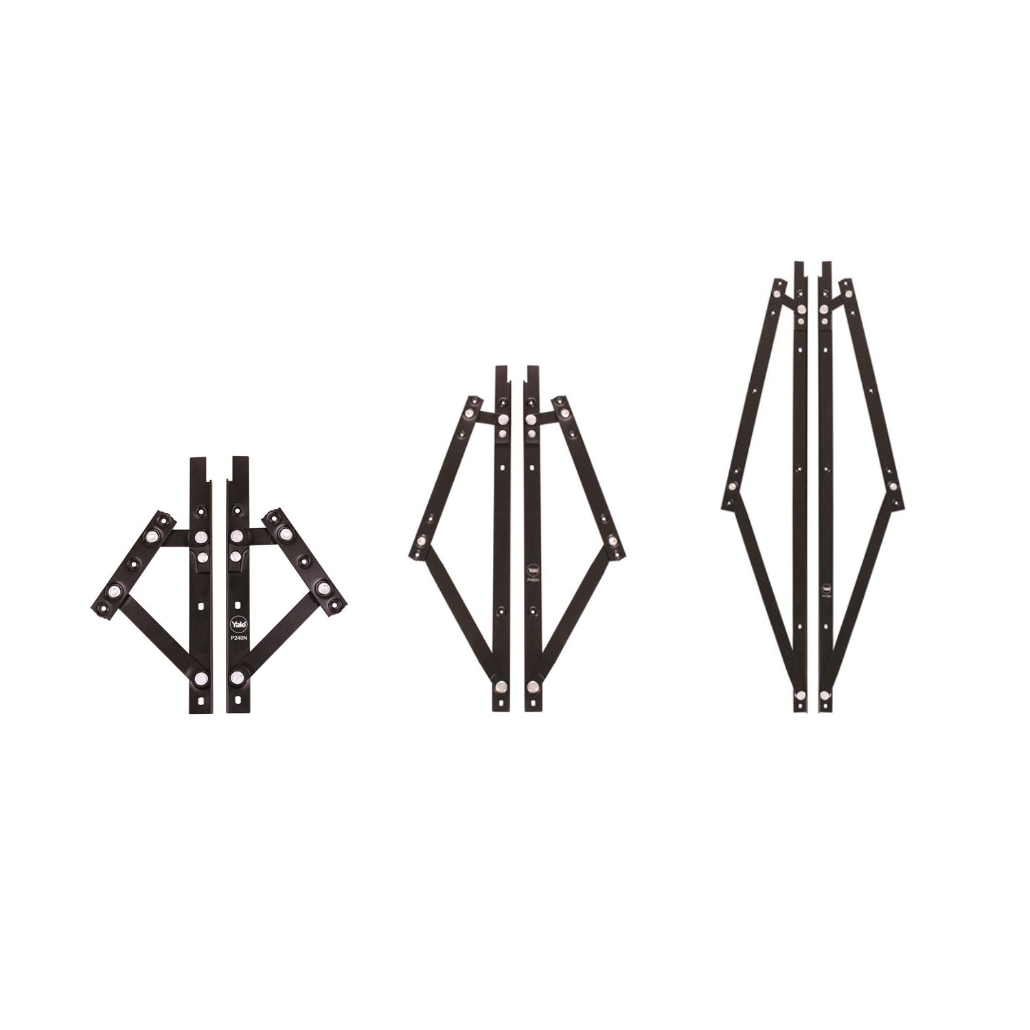 Yale Nexus HCA Windows Stays Black Powdercoat Finish
