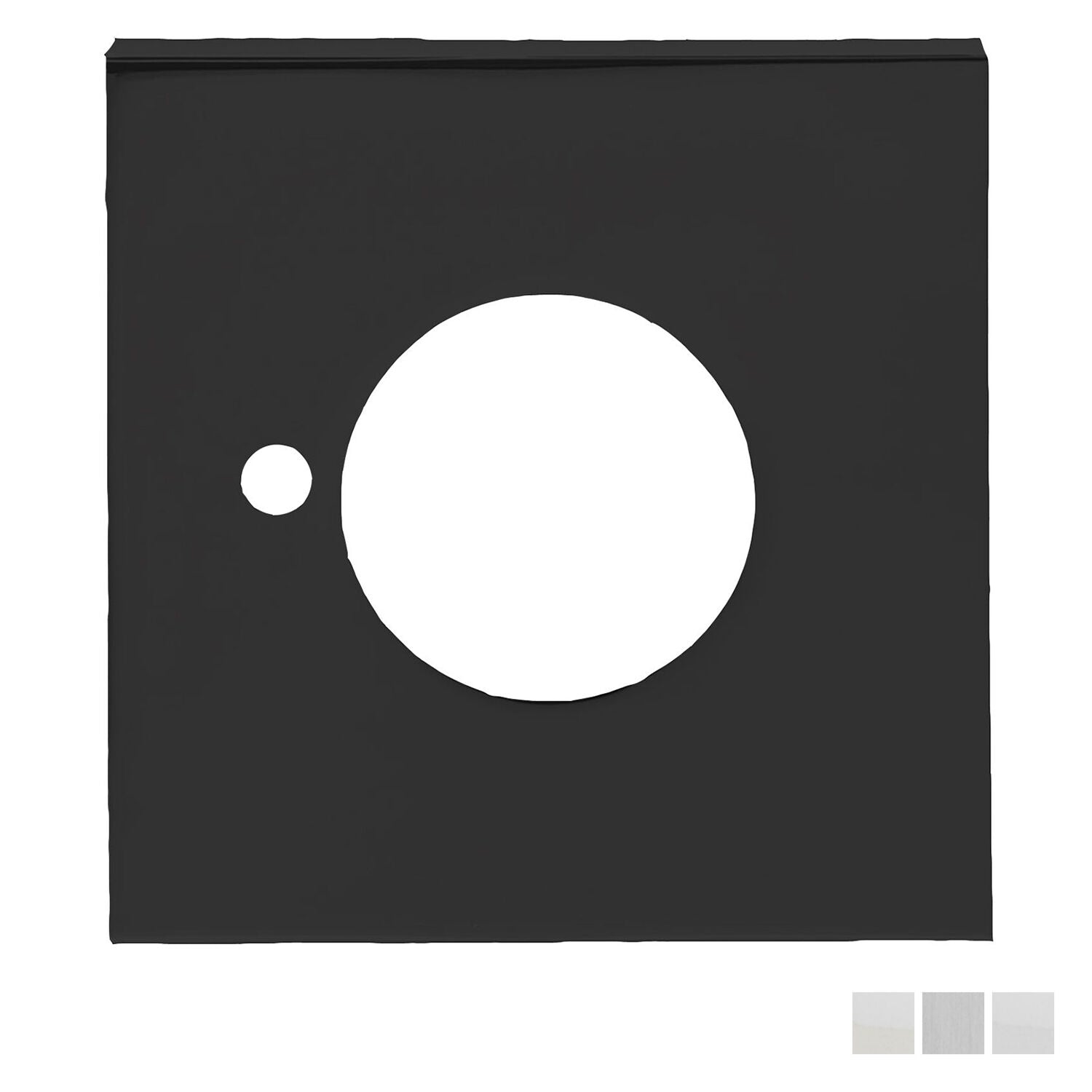 Lockwood Velocity Large Square Rose Trim Privacy - Available in Various Finishes